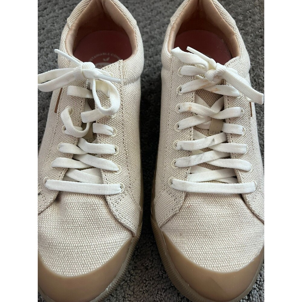 Dr. Scholl's Time Off Platform Sneaker, Women's Size 10 M, Beige MSRP $90 - Picture 5 of 10